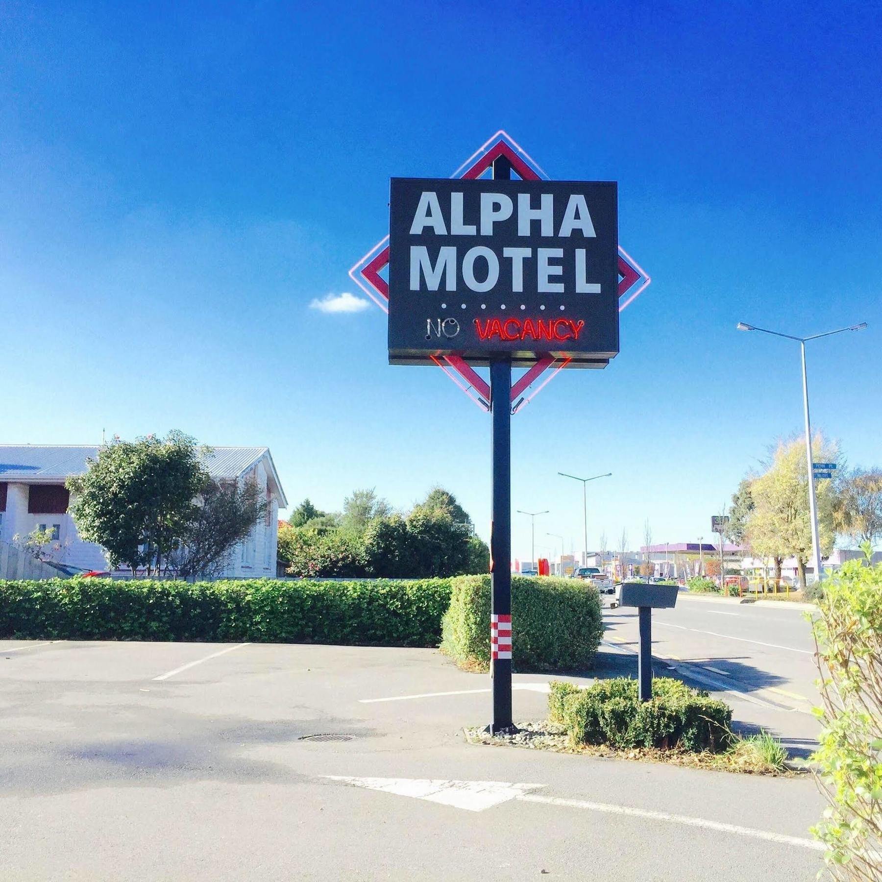 Alpha Motel Christchurch Exterior foto